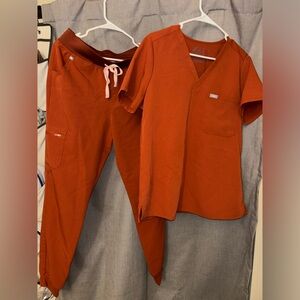 FIGS Scrubs - Burnt Orange (no longer sold)